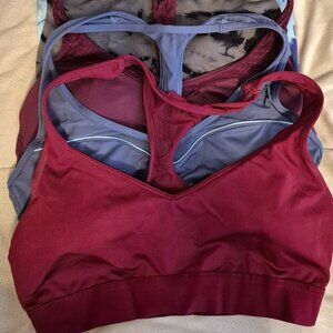 5 VS/Pink Racerback Sports Bras (Medium)